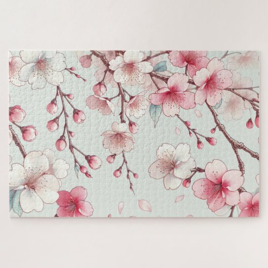 Cherry Blossom Legpuzzel (Horizontaal)
