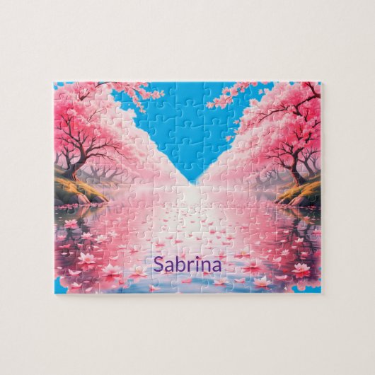 Cherry Blossom Legpuzzel (Horizontaal)