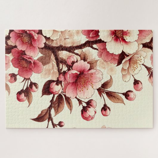 Cherry Blossom Legpuzzel (Horizontaal)