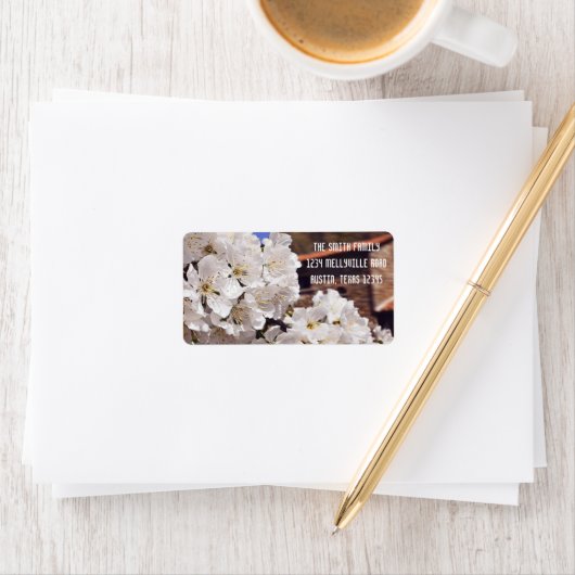 Cherry Blossom. Lente. Etiket (Insitu)