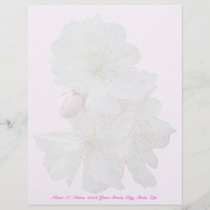 Cherry Blossom Letterhead Stationery Briefhoofd Sjabloon