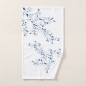 Cherry Blossom Light Blue Bad Handdoek (Handdoek)