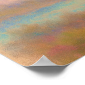 Cherry Blossom Lighthouse - Pastel schilderstijl Poster (Hoek)