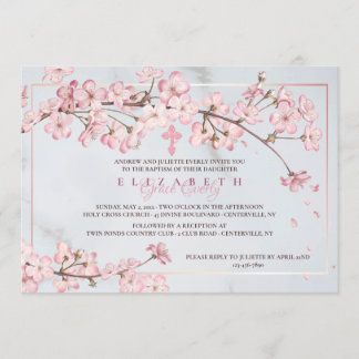 Cherry Blossom Lijst Religieuze Kaart