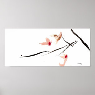 Cherry Blossom Longing Art Print