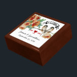 Cherry Blossom Love Bird Mint Cadeaudoosje<br><div class="desc">Cherry Blossom Love Bird Mint</div>