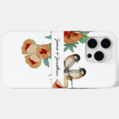  Cherry Blossom Love Bird Mint Case-Mate iPhone Case (Achterkant (horizontaal))