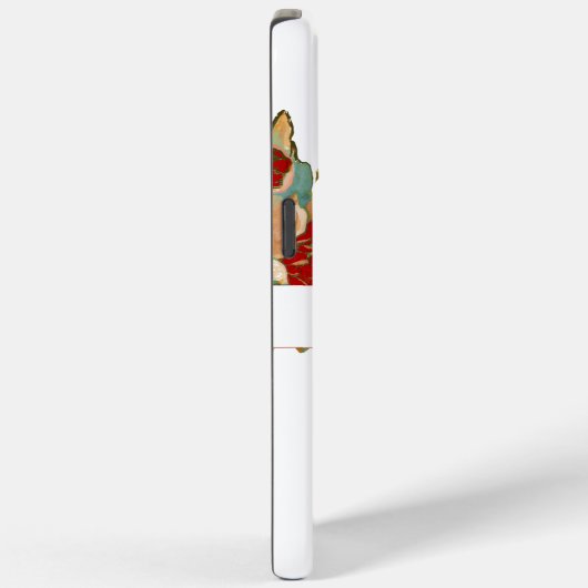  Cherry Blossom Love Bird Mint Case-Mate iPhone Case (Achterkant / Rechts)