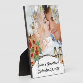  Cherry Blossom Love Bird Mint Fotoplaat (Zijkant)