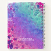 Cherry Blossom Love Spring Energy Wave Sketchbook Notitieboek (Achterkant)