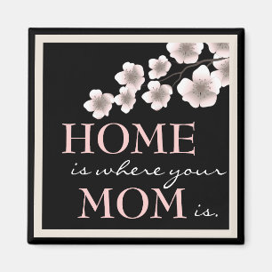 Cherry Blossom Mam & Home Magnet