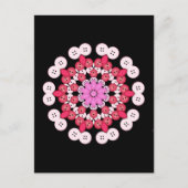cherry blossom mandala briefkaart (Voorkant)