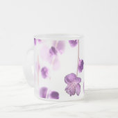 Cherry blossom matglas koffiemok (Voorkant links)