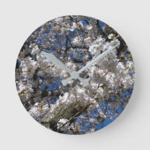 Cherry Blossom Medium Acrylwand Klok (Voorkant)