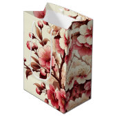 Cherry Blossom Medium Cadeauzakje (Voorkant Gekanteld)