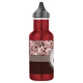 Cherry Blossom met Lace Monogram Waterfles (Links)