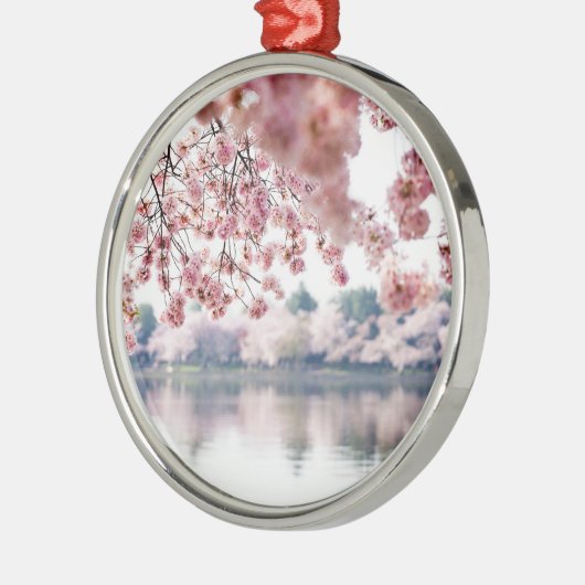 Cherry Blossom Metalen Ornament (Links)