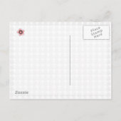 Cherry Blossom Modern Custom Vrijgezellenfeest Uitnodiging Briefkaart (Achterkant)