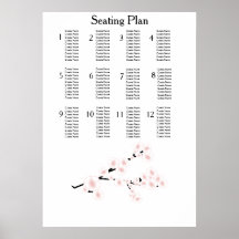 Cherry Blossom Modern Simple Elegant Wedding Ideeë
