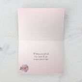 Cherry Blossom Moederdag Kaart (Binnen)