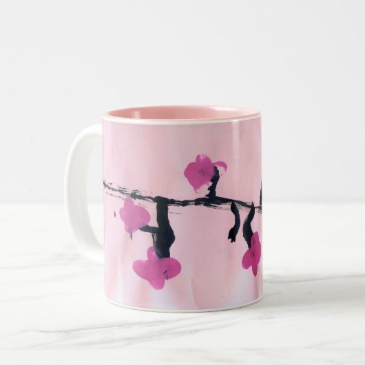 Cherry Blossom Mok (Voorkant links)