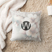 Cherry Blossom Monogram Kussen (Deken)