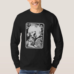 Cherry Blossom Moon Brittany Spaniel - Huisdier Ho T-shirt