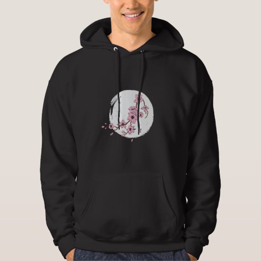 Cherry Blossom Moon Hoodie (Voorkant)