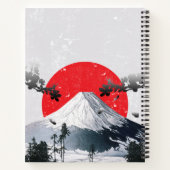 Cherry Blossom Mount Fuji Japan Journal Notitieboek (Achterkant)