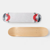 Cherry Blossom Mount Fuji Japan Persoonlijk Skateboard (Horizontaal)