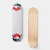 Cherry Blossom Mount Fuji Japan Persoonlijk Skateboard (Voorkant)
