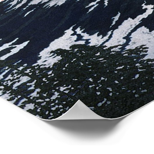 Cherry Blossom Mount Fuji Japan Poster (Hoek)