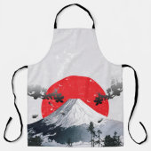 Cherry Blossom Mount Fuji Japan Schort (Voorkant)