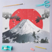 Cherry Blossom Mount Fuji Japan Tissuepapier (Craft)