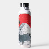 Cherry Blossom Mount Fuji Japan Waterfles (Links)