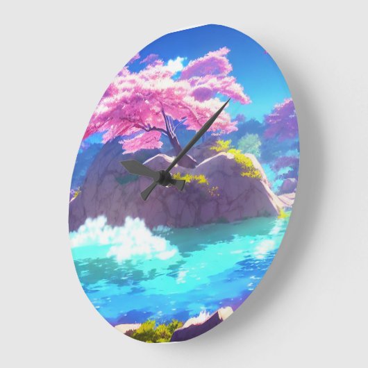 Cherry Blossom Mountain Grote Klok (Hoek)