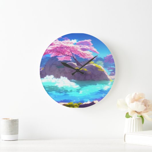 Cherry Blossom Mountain Grote Klok (Huis)