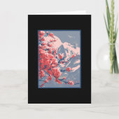 Cherry Blossom Mountain Kaart (Voorkant)