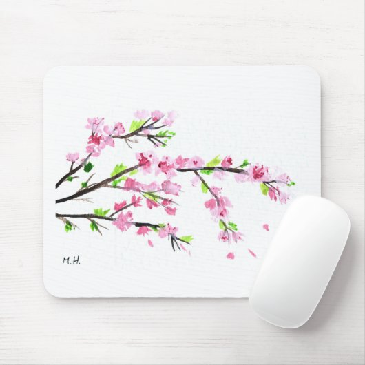 Cherry blossom muismat (Met muis)