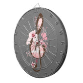 Cherry Blossom Music Dartbord (Voorkant Rechts)