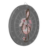 Cherry Blossom Music Dartbord (Voorkant Links)