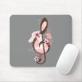 Cherry Blossom Music Muismat (Met muis)