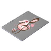 Cherry Blossom Music Notitieboek (Linkerzijde)