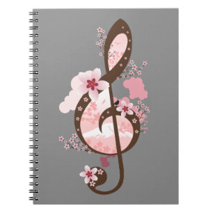 Cherry Blossom Music Notitieboek