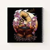 Cherry Blossom Musical Notitieboek (Achterkant)