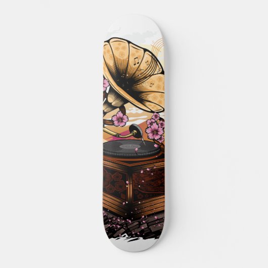 Cherry Blossom Musical Persoonlijk Skateboard (Voorkant)