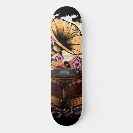 Cherry Blossom Musical Persoonlijk Skateboard (Voorkant)