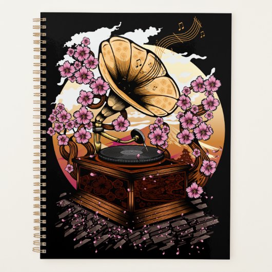 Cherry Blossom Musical Planner (Voorkant)