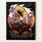 Cherry Blossom Musical Planner (Achterkant)