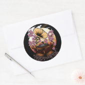 Cherry Blossom Musical Ronde Sticker (Envelop)
